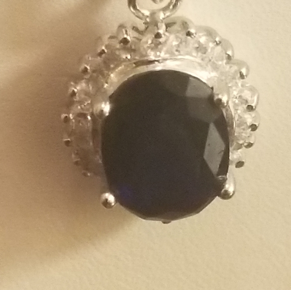 Rare Avon 925 RJ necklace AND size 11 ring PM 592A - Picture 2 of 8